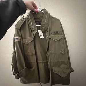 polo jacket! never worn new with tags